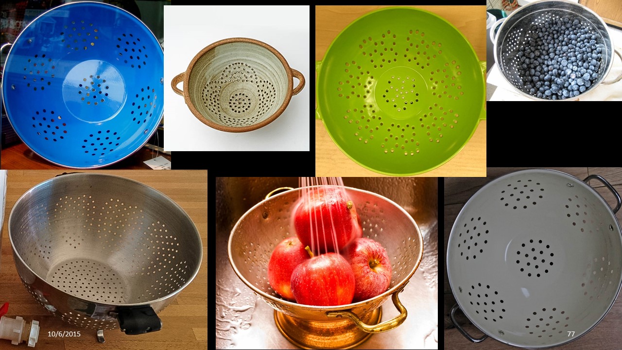 colander
