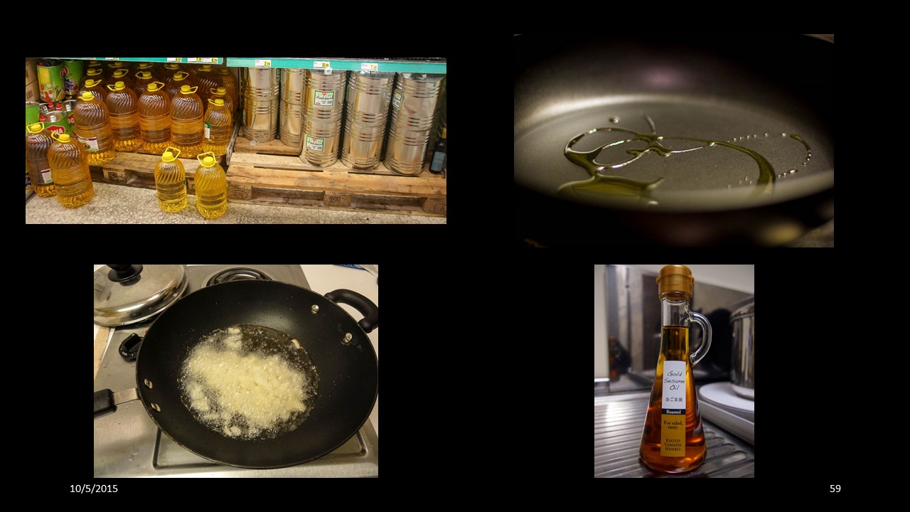 cooking oil