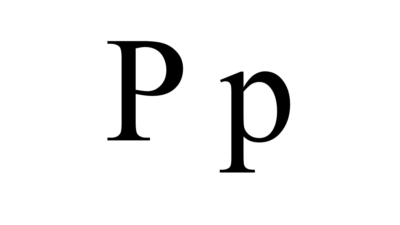 p